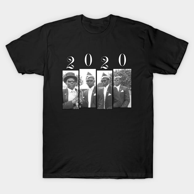 Coffin Dancing Pallbearers memes 2020 funny t shirt T-Shirt by BijStore